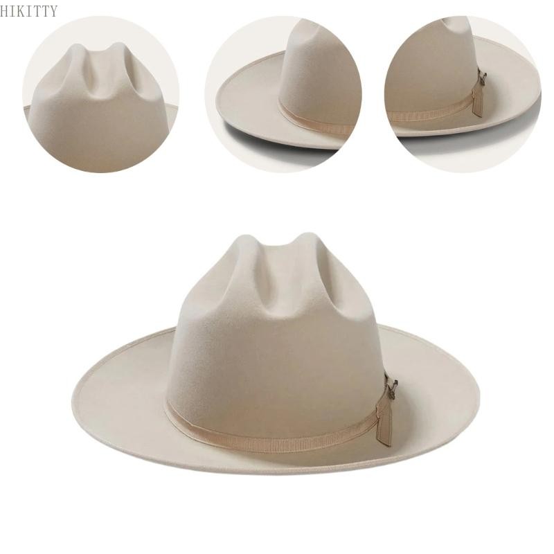 French Style Cowboy Hats for Adult Outdoor Carnivals Party Proms Derby Hat