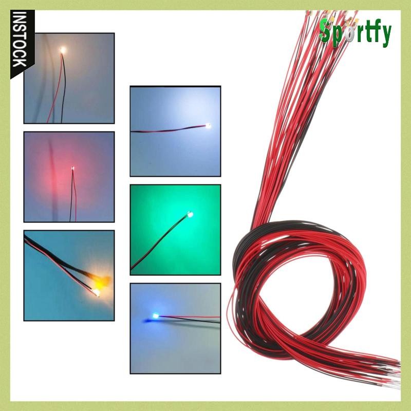 Sportfy 10PCS Miniature Train Lamppost สถาปัตยกรรมสนามหญ้าภูมิทัศน์อาคารรุ่น 3V ไฟ LED ทิวทัศน์