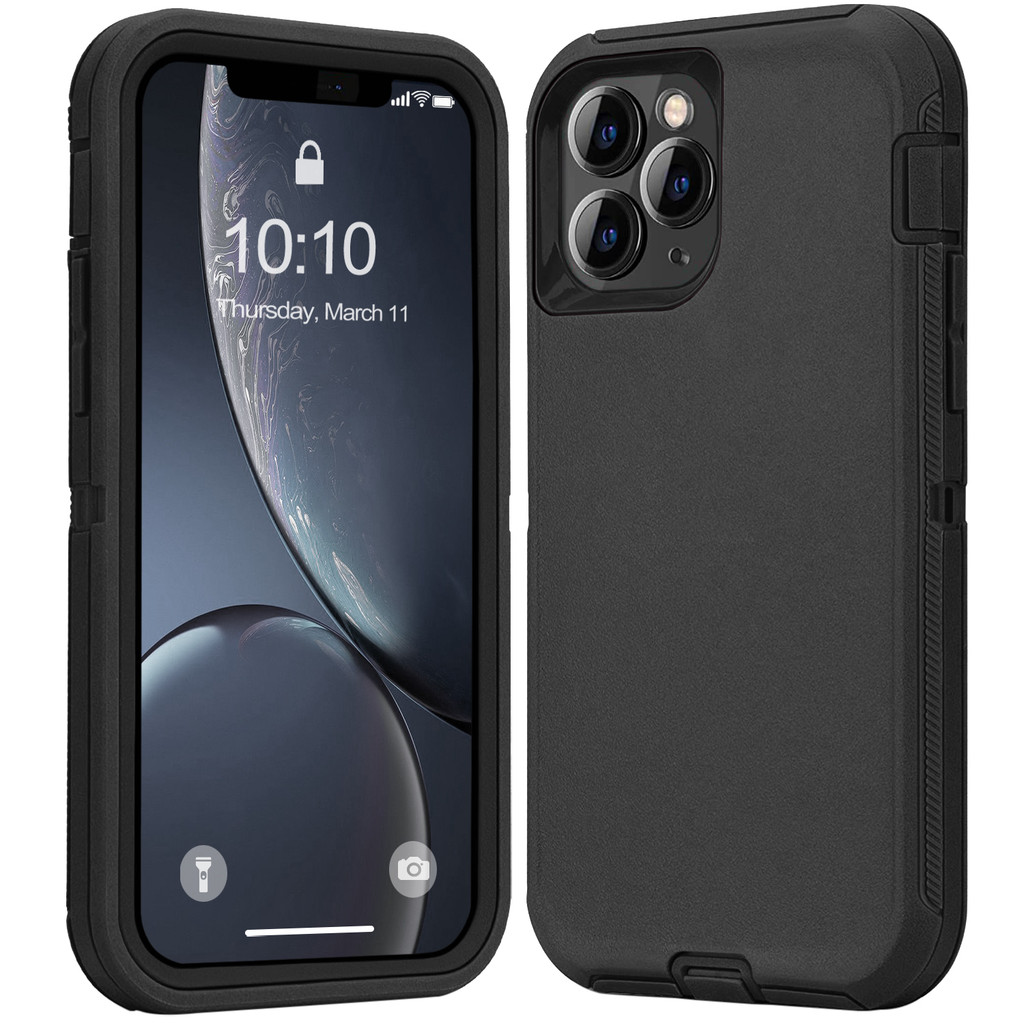 สําหรับ iPhone 17 Air 16E 15 14 Plus 13 Pro Max 12 Mini 11 กรณี Heavy Duty กันกระแทก High Impact Tough ทนทาน Hybrid ยาง Defender ป้องกันซิลิโคนฝาครอบโทรศัพท์
