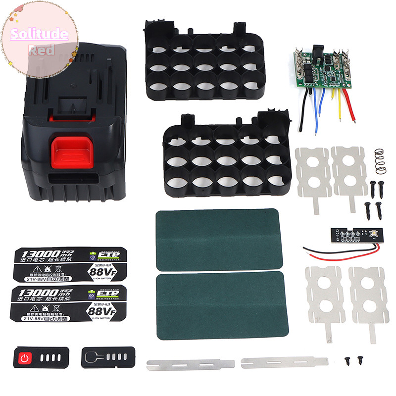 Solitudered Li-Ion Case Circuit Board PCB สําหรับ Lomvum Zhipu Hongsong Jingmi Makita TH