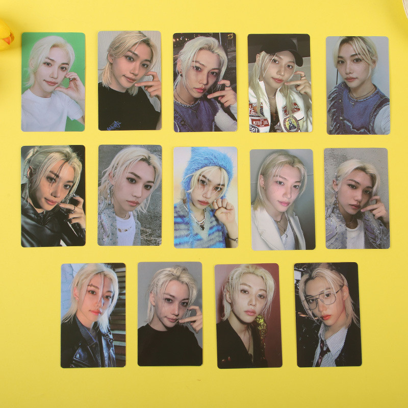 7-14pcs STRAY KIDS ATE Album Lomo Cards ODDINARY GO LIFE Photocards HYUNJIN BANGCHAN LEE KNOW CHANBI