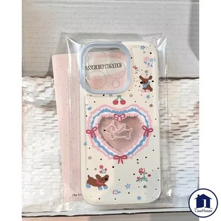 เคสนิ่มใสลายหัวใจรักสุนัขสุดน่ารัก เข้ากันได้กับ VIVO Y21 Y20 Y17s Y15s Y21s Y15 Y12i Y16 Y22 Y12 Y02 Y36 Y27 Y11 Y17
