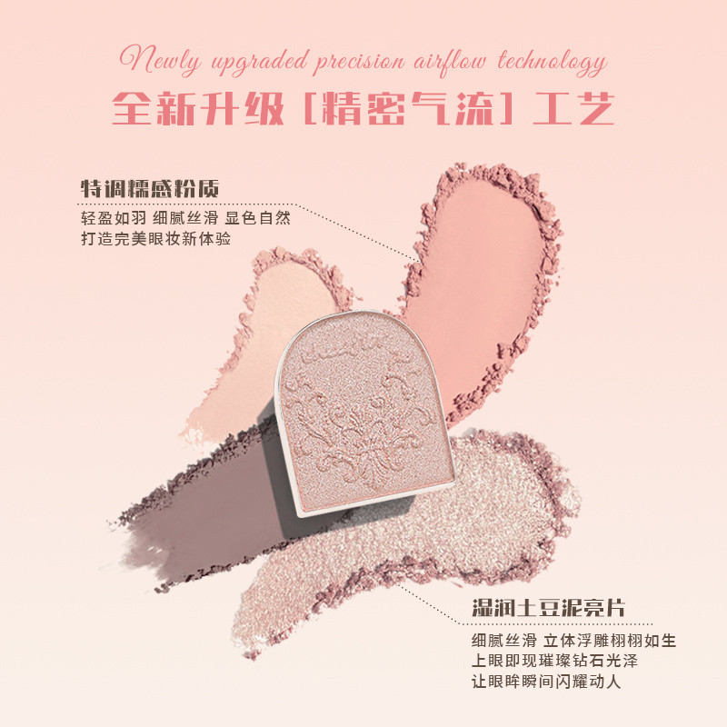 CHEERFLOR พาเลทอายแชโดว์ นางฟ้าตัวน้อย กรอบรูป พาเลทอายแชโดว์ ไฮไลท์ บลัชออน คอนทัวร์ 3 ใน 1 เดียว - รูปที่ 6