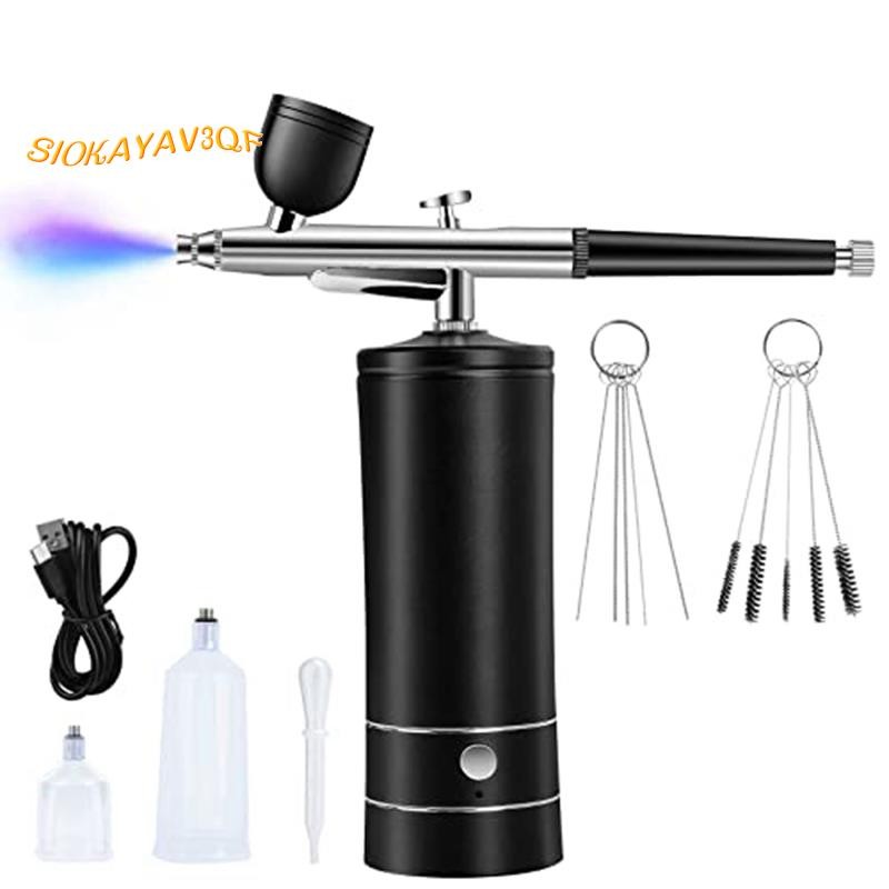 1 ชุด Airbrush Kit ชุดแอร์บรัชมือถือแบบพกพา