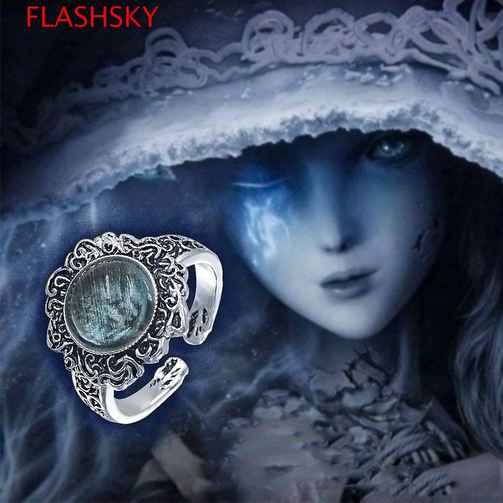 Flashsky Elden Ring Vintage Creative Game Steed Fashion Jewelry Melina Finger Rings