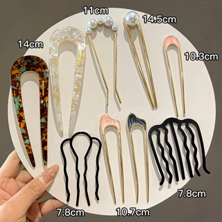 2024 ใหม่ U-รูป Hairpin หญิง Hairpin อุปกรณ์เสริมผม Hairpin ผม Fixing Artifact