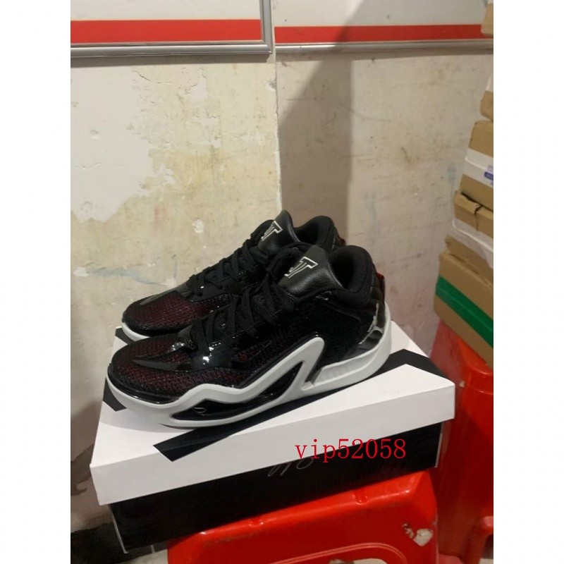 A/J Tatum 1 รองเท้าบาสเก็ตบอลผู้ชาย old School สีดํา SierDZ3323-001