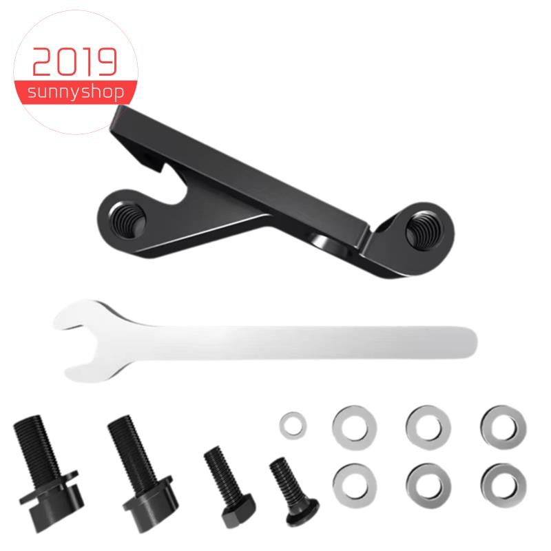 [sunnyshop2019]IS Mount to Flat Mount Bike Brake Adapter 160 180mm Rotor Brake Caliper Adapter สําหรับกรอบส้อมอุปกรณ์จักรยาน