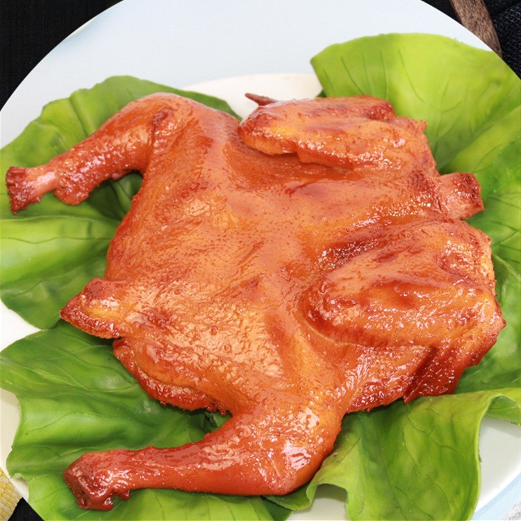 ไก่ย่าง ปลอม สีน้ำผึ้ง ไก่อบ อวบอ้วน เหมาะสำหรับตกแต่งร้านอาหาร โรงแรม บ้าน ครัว props พร๊อพถ่ายภาพ สวยจริง