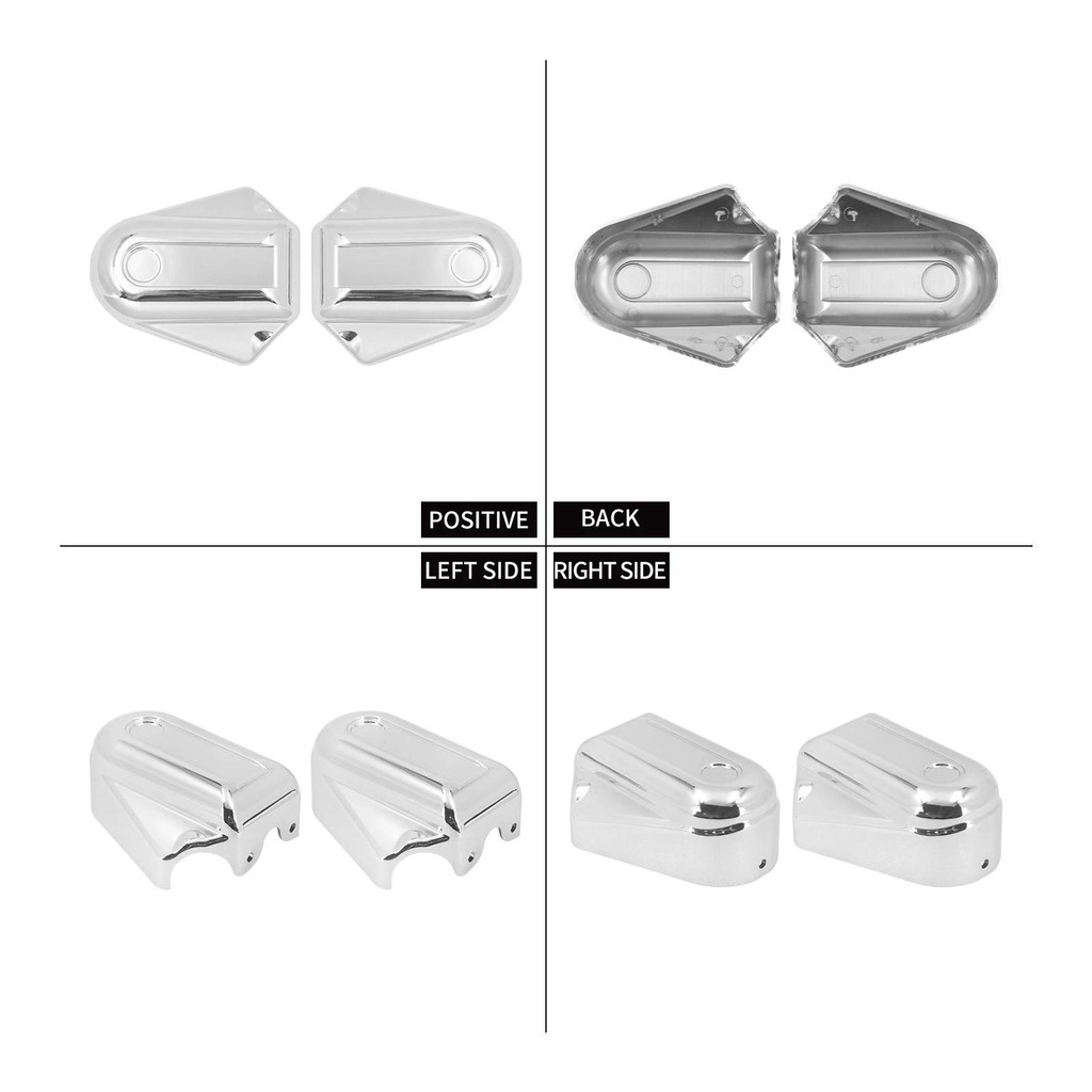 รถจักรยานยนต์บาร์ Shied ด้านหลังเพลาครอบคลุมสวิงอาร์ม Bolt ABS End Caps สําหรับ Harley สําหรับ Softail 08-17 - รูปที่ 5