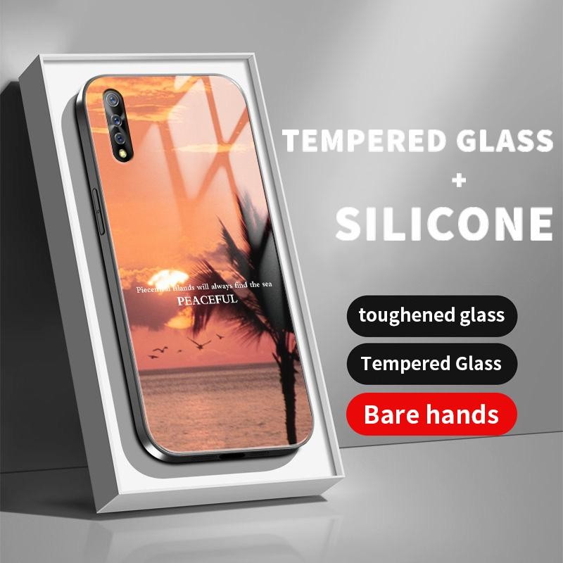 กรณีแก้วKacaสําหรับVIVO S1 Pro S12 S1 Prime S10e S16 Pro S16e S17 Pro S17 S17t S18 Pro T1 5G T1x T2 