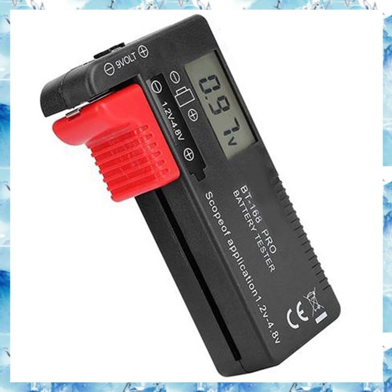 Bt-168 PRO เครื่องทดสอบความจุ Digital Battery Cell สําหรับ AA 1.5V 9V