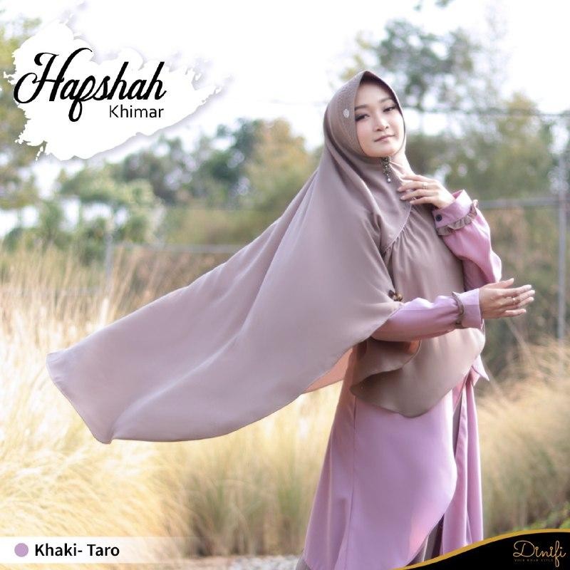 Kayssyari - Khimar Hafshah Mom Hijab สําหรับแม่หรือวัยรุ่นและผู้ใหญ่ โดย Mouza Premium Branded