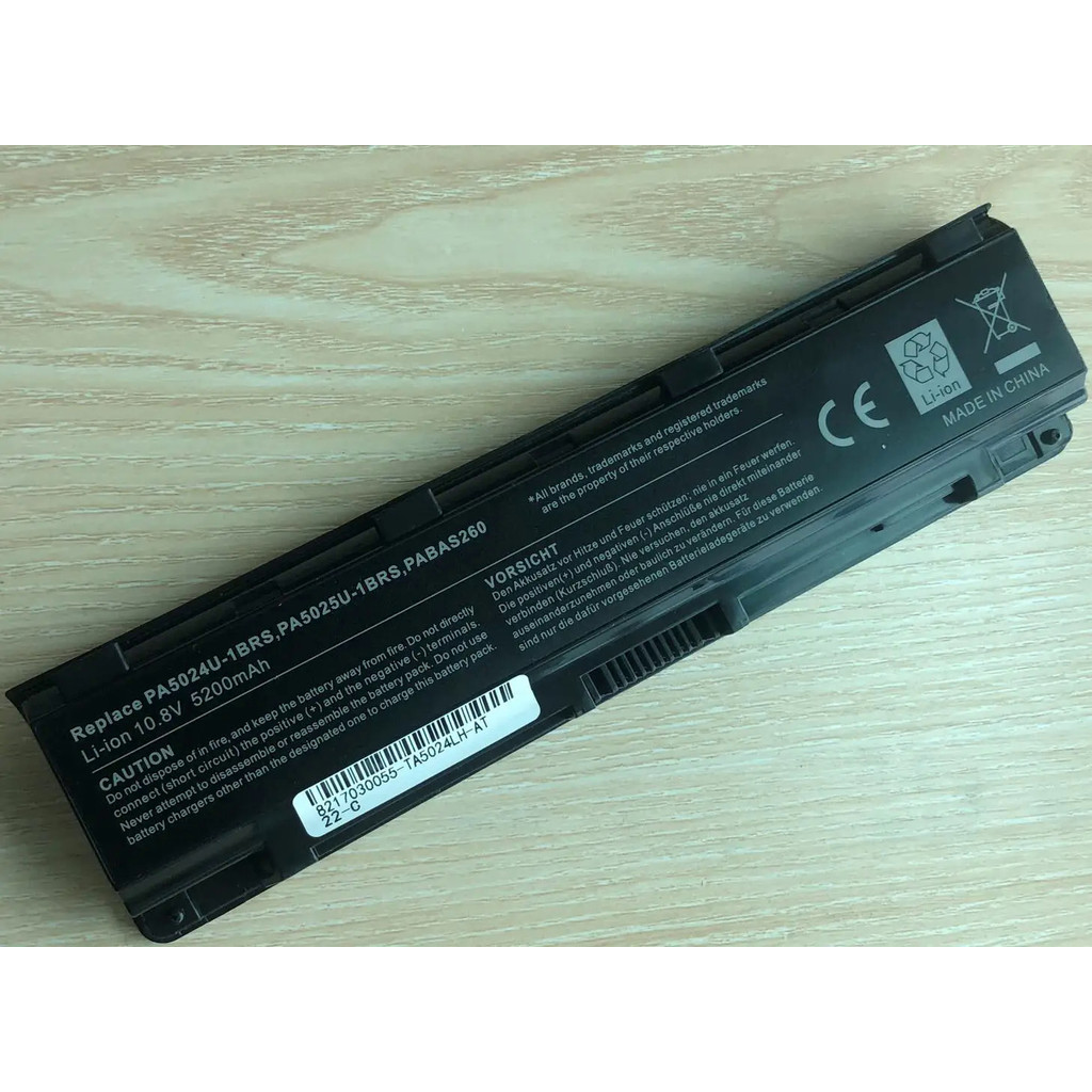 แบตเตอรี่แล็ปท็อป for Toshiba Satellite C850 C855D C855 S855  S875 PA5023U-1BRS PA5024U-1BRS 5024 50