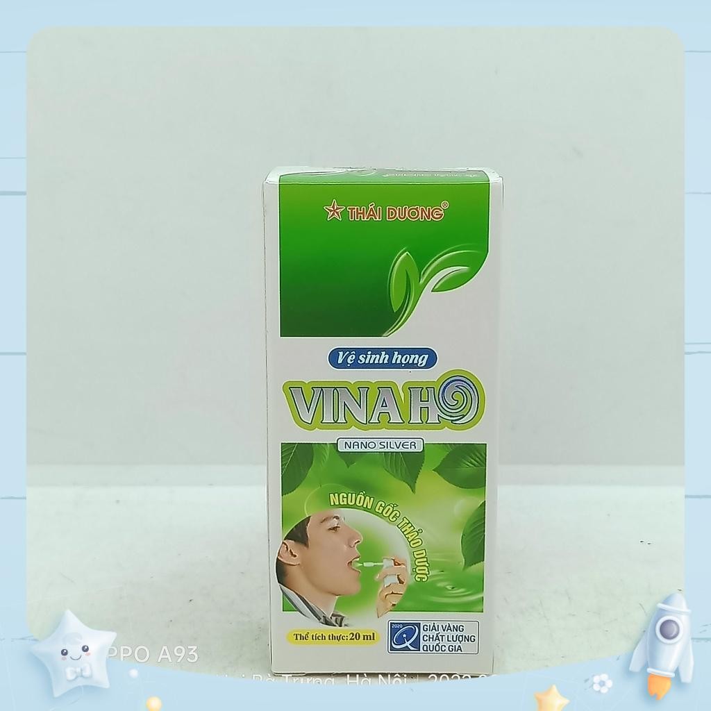 VINAHO THROAT CLEANING HERBAL ORIGINAL SOURCE ขวด 20ML