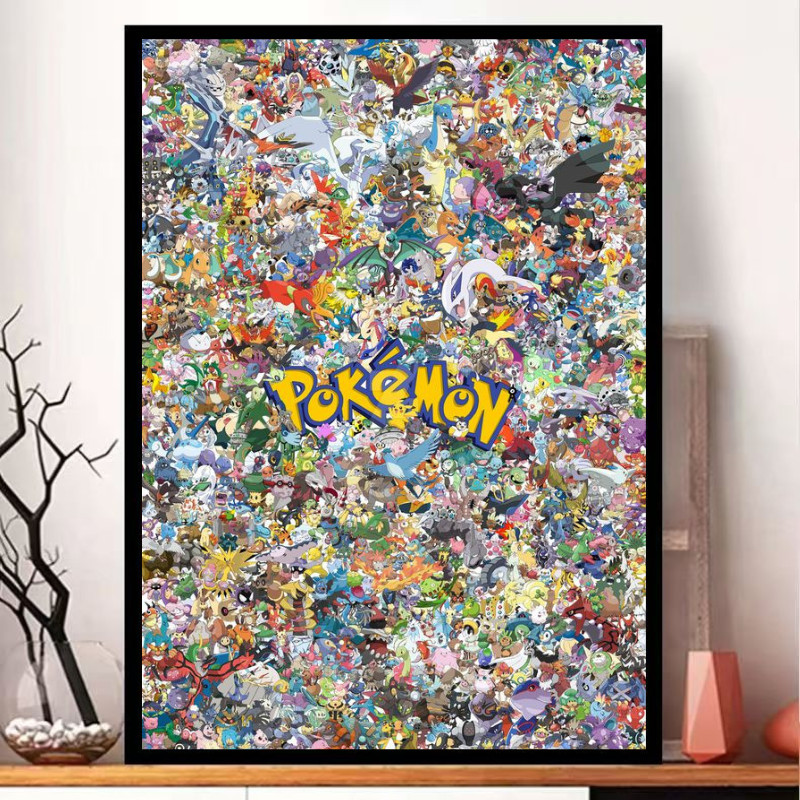 🚀พร้อมส่ง🚀【Pokemon】 Jigsaw Puzzle ไม้จิ๊กซอว์ 300-1000 ชิ้นจิ๊กซอว์เด็กจิ๊กซอว์ผู้ใหญ่จิ๊กซอว์พัฒนาสมองจิ๊กซอว์อะนิเมะชายหญิงจิ๊กซอว์ของขวัญวันเกิดจิ๊กซอว์