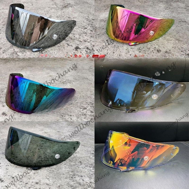 ราคาต่ําสุดสําหรับ Shoei X14 Z7 หมวกกันน็อค Visor cwr-1 RYD NXR หมวกกันน็อค Visor เลนส์ Revo