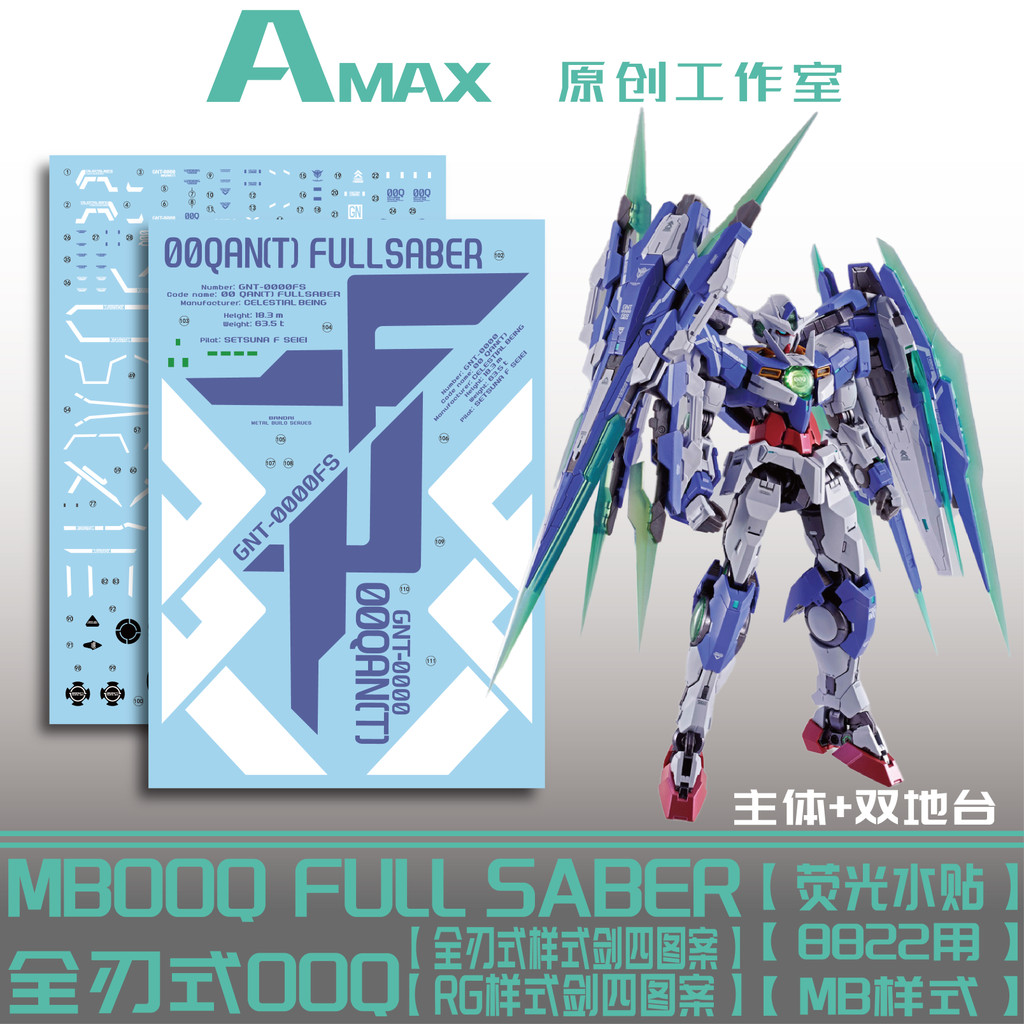 AMAX 1/100 MG MB 00Q 00 QANT FULL SABE R 8822 รูปลอกสไลด์น้ํา AMAXMB003
