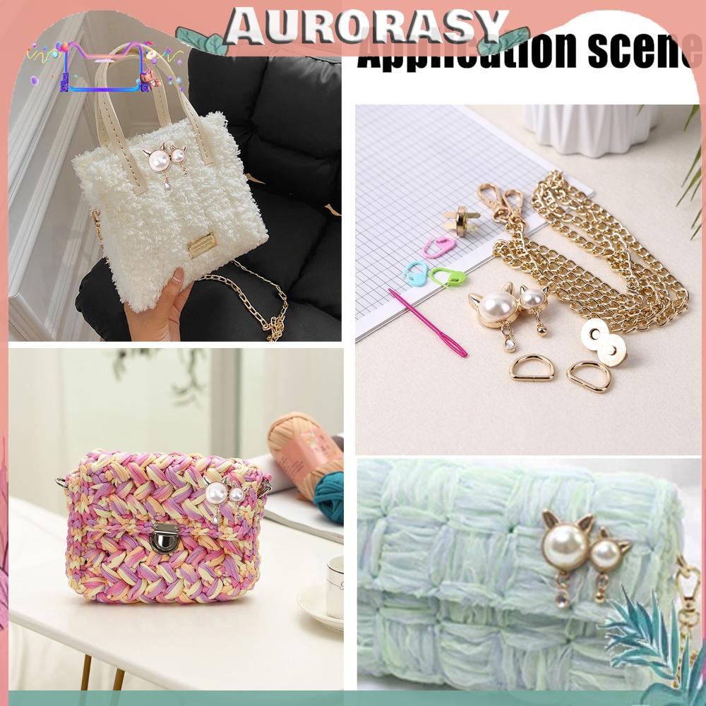 [AS] Diy วัสดุชุด DIY กระเป๋าสะพายไหล่อุปกรณ์เสริมเครื่องมือแผ่นกรอบพลาสติก