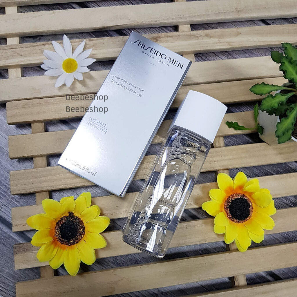 Shiseido Men Hydrating Lotion Clear 150ml โลชั่น สำหรับผู้ชาย