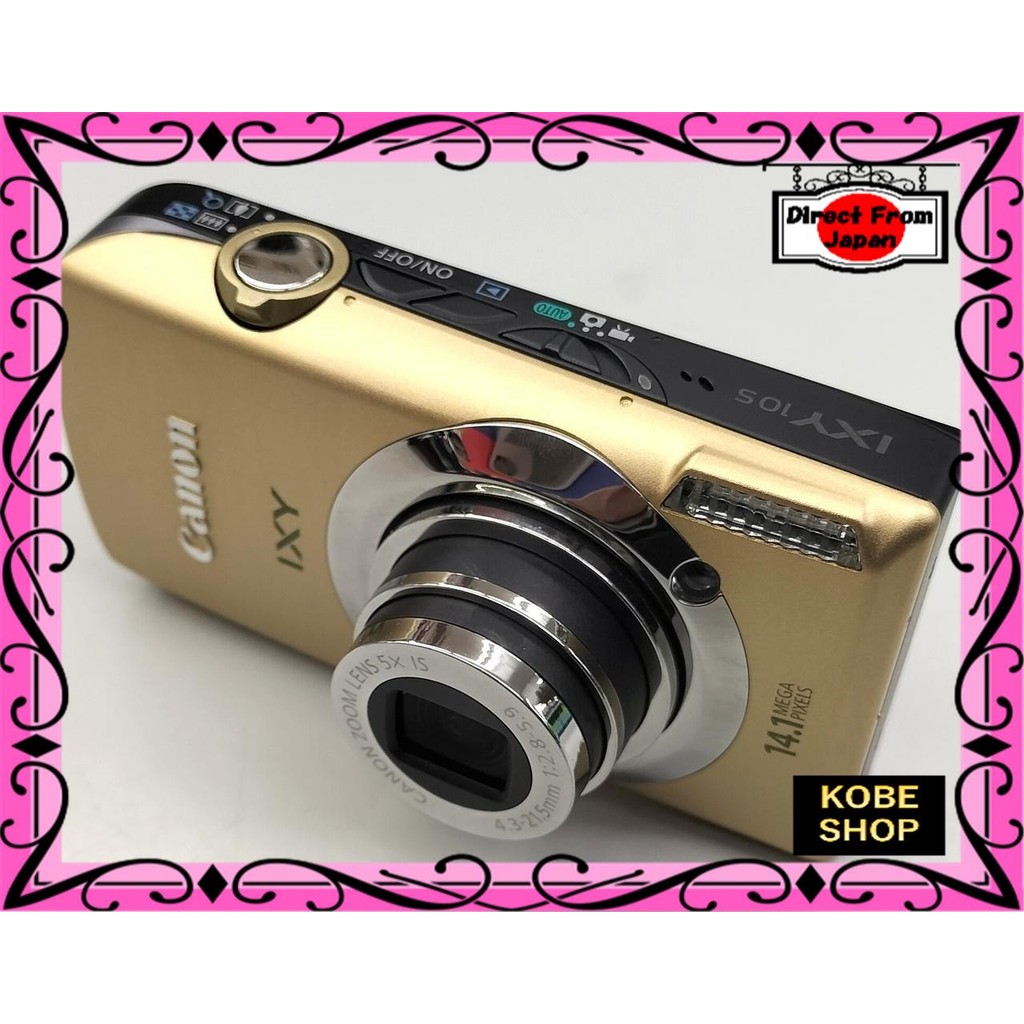 【ส่งตรงจากญี่ปุ่น】 กล้องดิจิตอล CANON IXY10S 【สินค้ามือสอง】