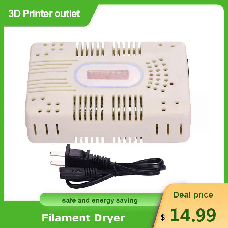 DIY Filament Box Rechargeable Electronic Dryer Consumable Dryer PLA/ABS 110-240V for 3D Printer Came