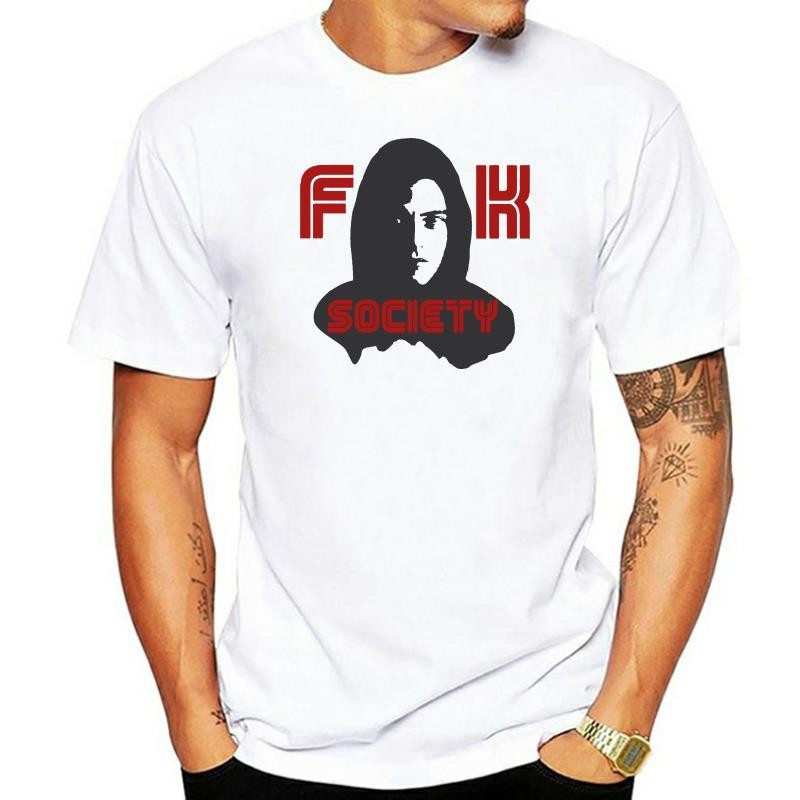 F Society Mr Robot Cool Graphic เสื้อยืดฤดูร้อนบุคลิกภาพแฟชั่นสําหรับผู้ชายใหม่ล่าสุด