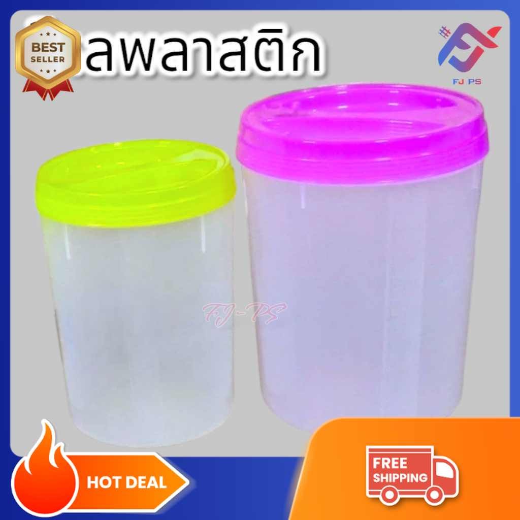พร้อมส่ง โหลพลาสติก โหลดอง โหลน้ำจิ้ม มี 3 ไซส์ เกรดA มี 7,10,16 ลิตร