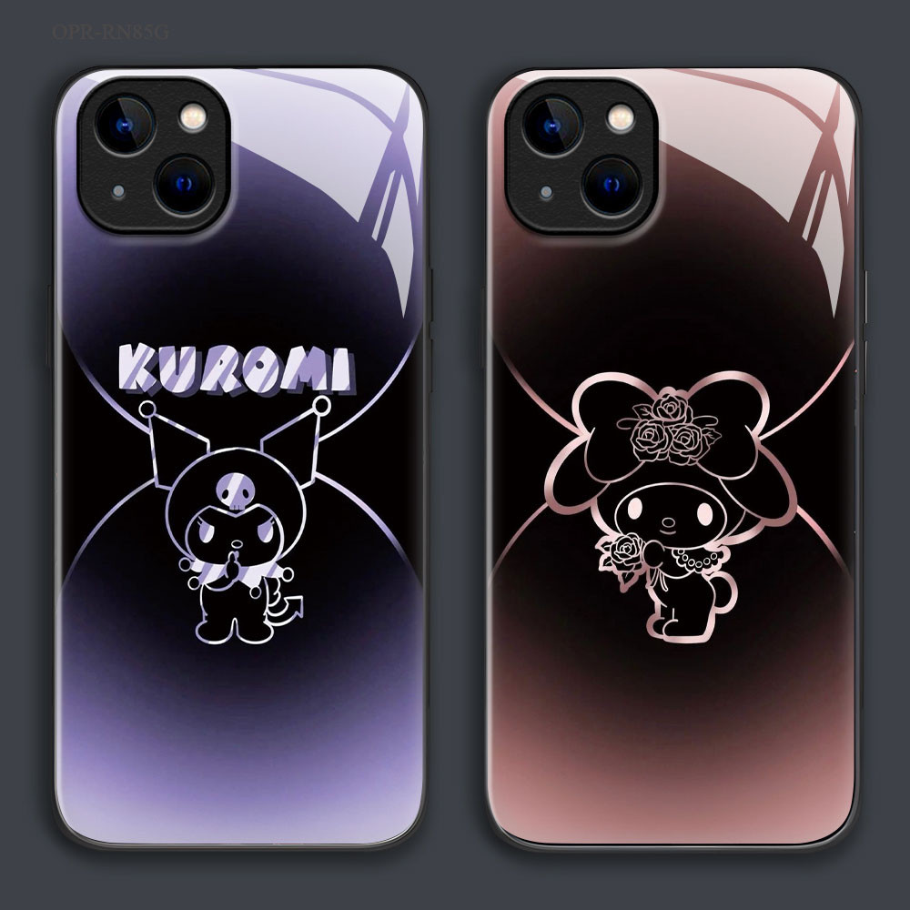 OPPO Reno 8 8Z 7 7Z 6Z 6 5 4 2F F11 F9 F7 F5 Pro Youth 4G 5G เคสออปโป้ Hat Boy Glass Case