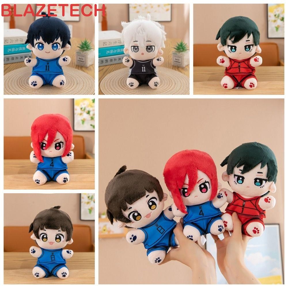 Blazetech BLUE LOCK ของเล่นตุ๊กตา, Yoichi Chigiri Nagi Seishiro ตุ๊กตาผ้าฝ้าย, ตุ๊กตาตุ๊กตาผ้าฝ้ายฟุตบอล 22 ซม. BLUE LOCK คอลเลกชันตุ๊กตาผ้าฝ้าย