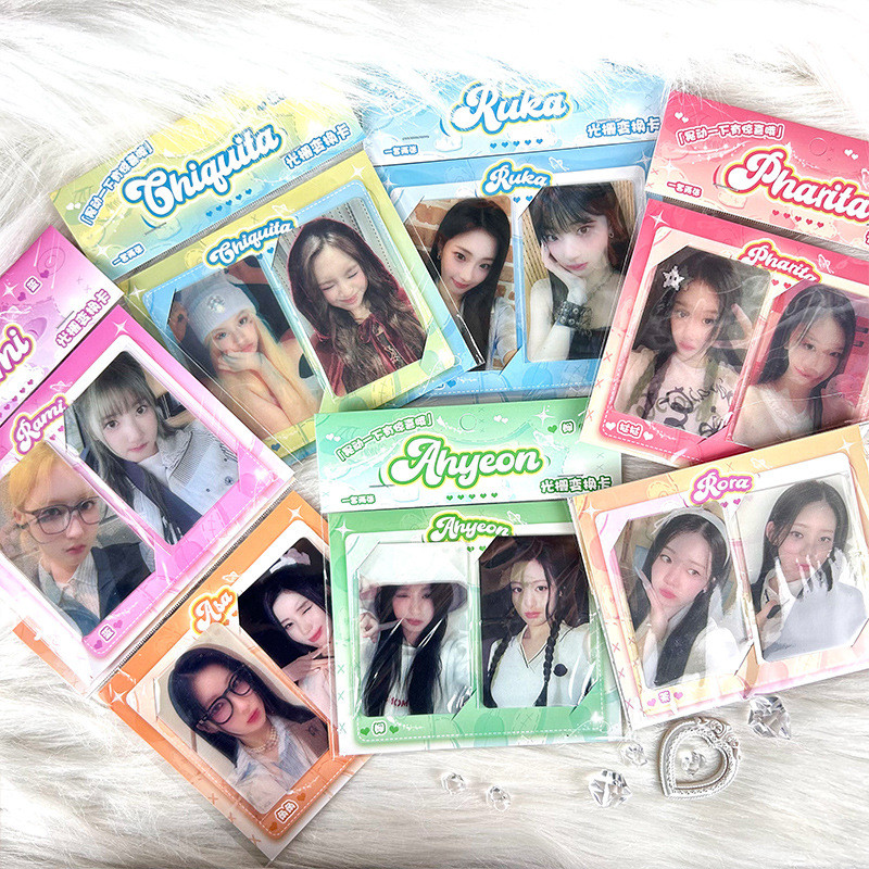 1-7 ชิ้น BABYMONSTER VCE Lomo การ์ด BABYMONS7ER ID Photo WEVERSE FOREVER Live Photocards Ahyeon Asa Chiquita Parita Rami Rora Ruka Kpop Raster โปสการ์ดพร้อมสต็อก SX