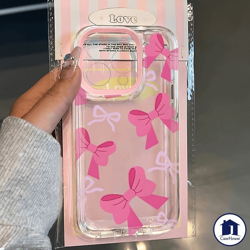 เคสนิ่มใสแบบผูกโบว์แฟชั่น เข้ากันได้กับ Redmi 10C 10 12 13C 9C 9A 10A 12C 9 Note 12 11 13 10 9 Pro POCO M3 C55