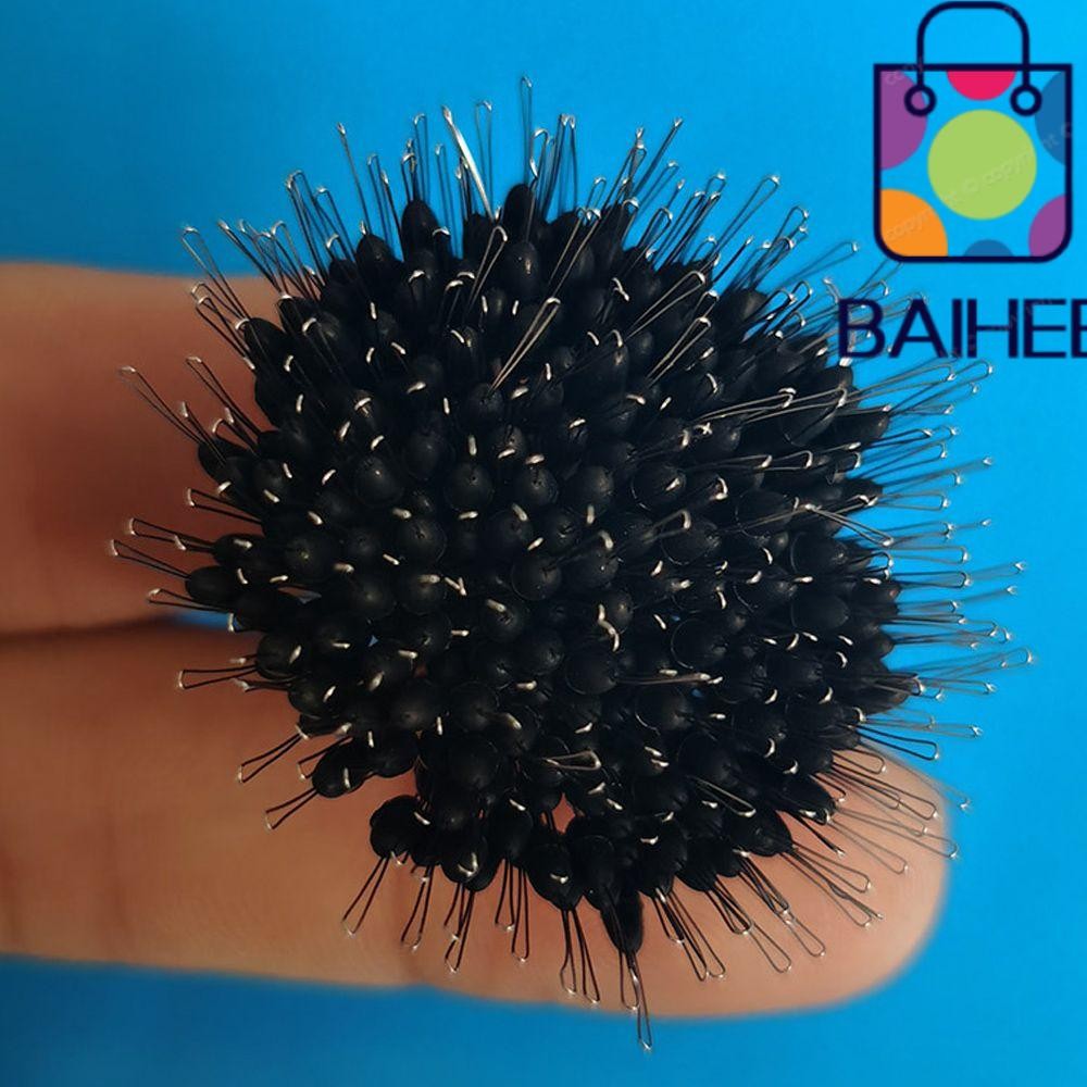Baihee อุปกรณ์ตกปลา Fish Line Stopper Black Space Bean
