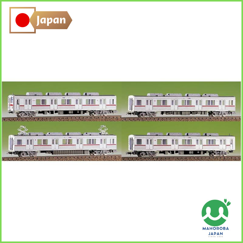 GreenMax N Scale Tobu 10000 Series 4-Car Set 416 Train Model Electric Train