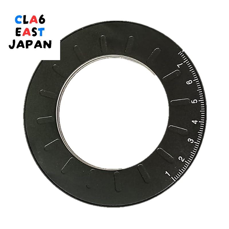 Circular drawing ruler drawing drawing template metal circle ruler circle plate drawing ruler (02 bl