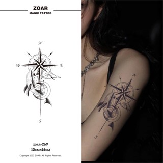 COD⚡แทททู ZOAR-269🚛Magic tattoo วาฬ สติ๊กเกอร์รอยสัก กันน้ำ …