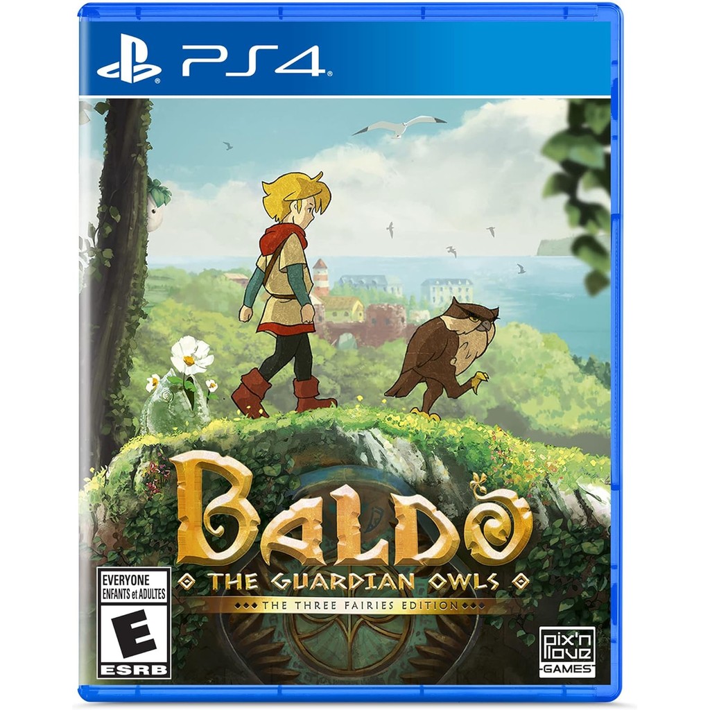 แผ่นเกม💿 Ps4 Baldo The Guardian Owls | แท้มือ1 🆕 | Zone1 (All) US (ภาษา Eng) | Playstation 4 🎮 | พร้