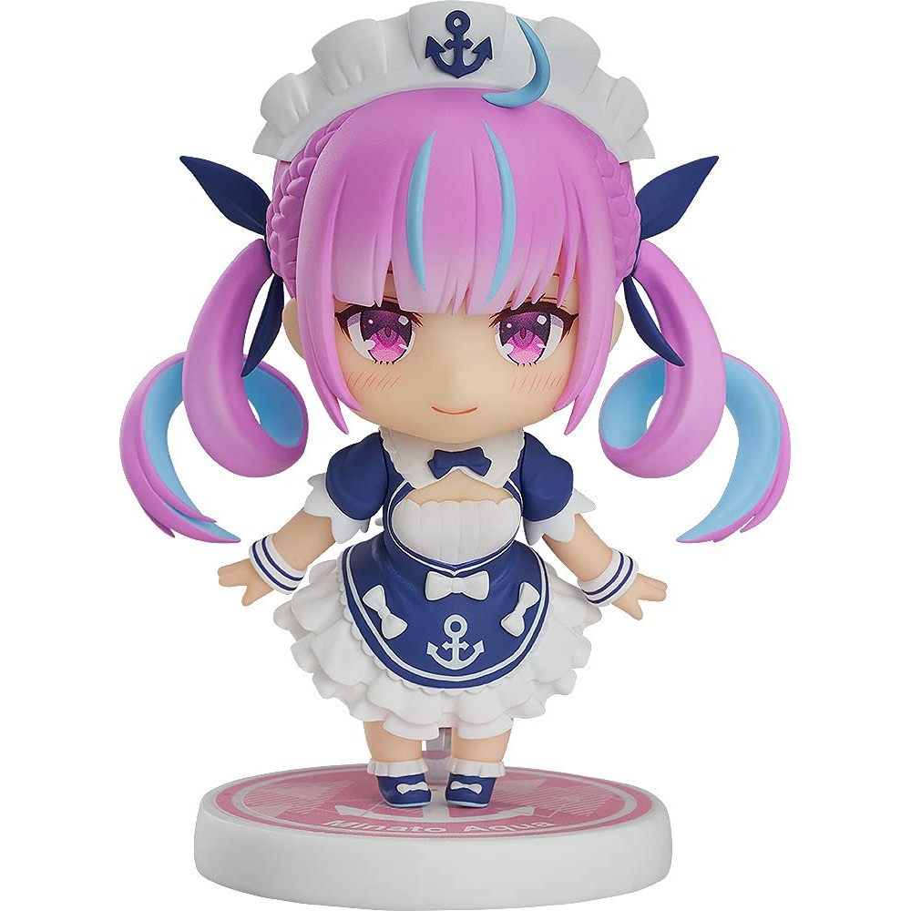 Nendoroid Hololive Production Aqua Minato ฟิกเกอร์ ABS และ PVC แบบไม่ปรับขนาดที่สามารถเคลื่อนย้ายได้