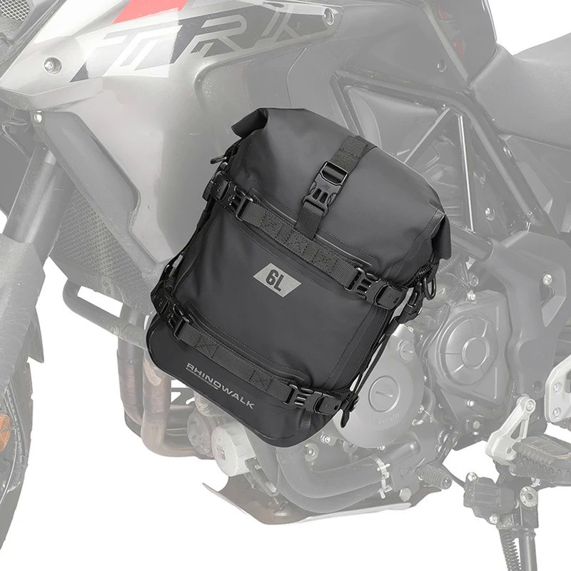 Motorcycle Bumpers Bag Waterproof 6L Motorcycle Side Frame Bag Motorcycle Crash Bar Bag Universal To