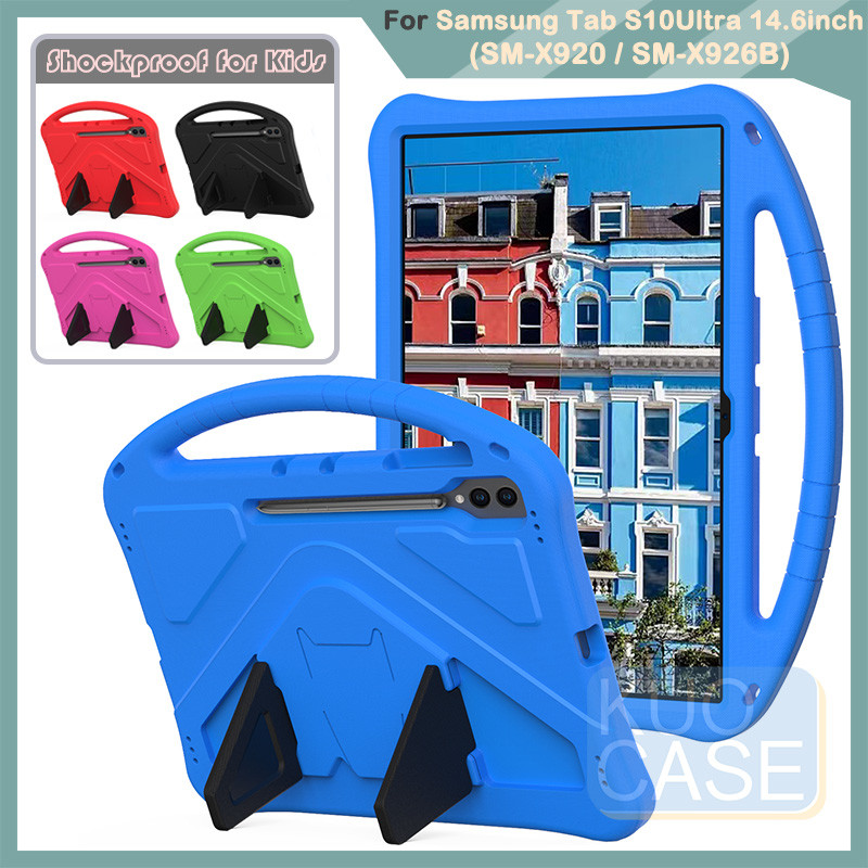 สําหรับ Samsung Tab S10 Ultra 14.6 นิ้ว 2024 X920 X926B เด็กความปลอดภัย EVA เคสกันกระแทก