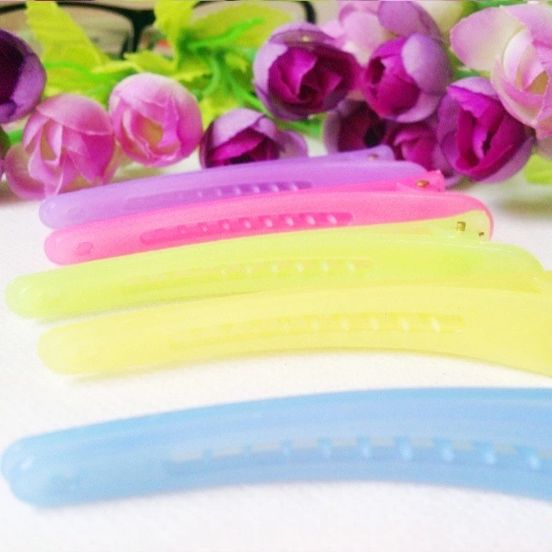 กิ๊บติดผมสีพื้น หน้าม้า/ปากเป็ด สไตล์เกาหลี thumbnail 7