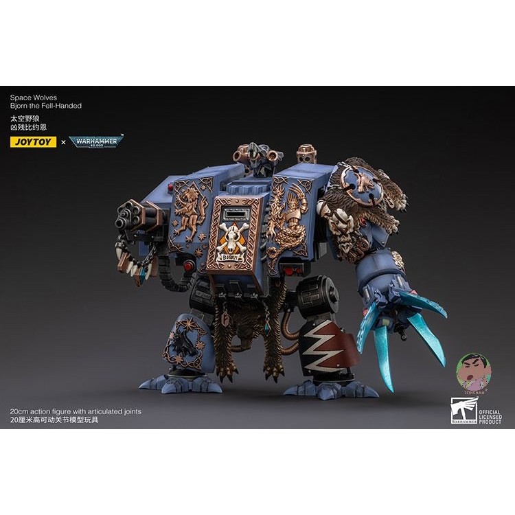 JOYTOY Warhammer 40K Space Wolves Bjorn the Fell-Handed Action Figure