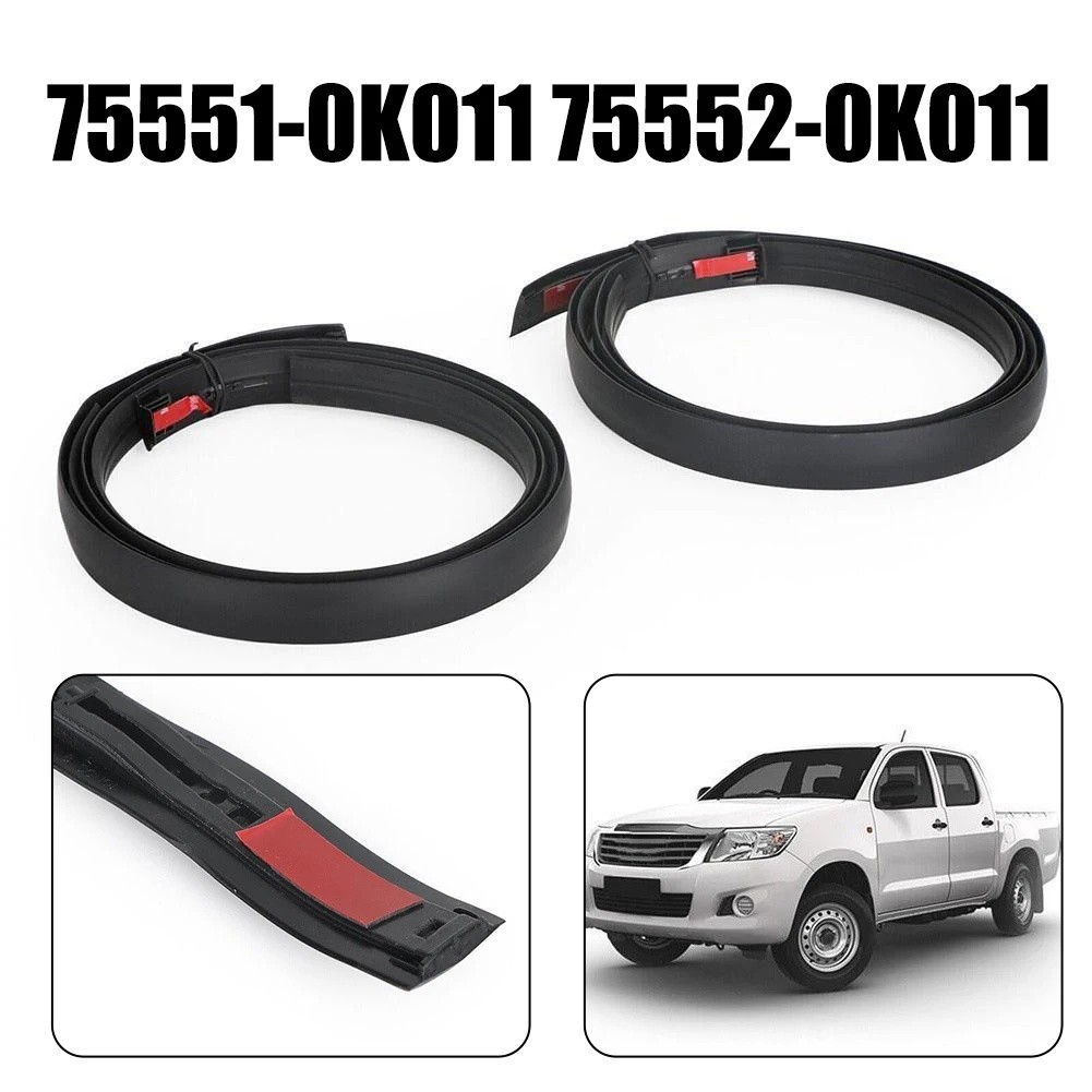 2 ชิ้นหลังคายาง 75551-0K011 75552-0K011 สําหรับ Toyota KUN16 TGN16 TGN26 GGN15 GGN25 สําหรับ Vigo SR