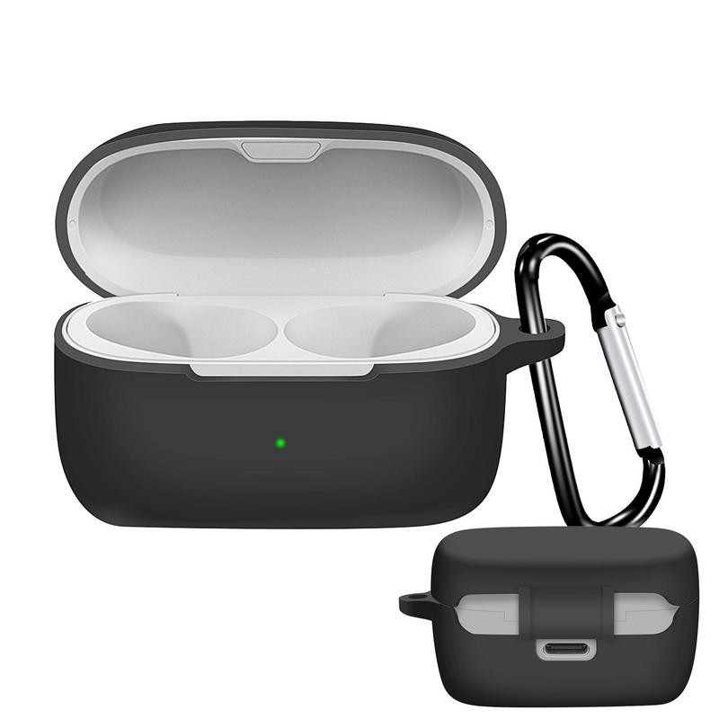 เคสซิลิโคนฝาครอบป้องกันสําหรับ Jabra Elite2 Elite3 หูฟังไร้สายบลูทูธหูฟังซิลิโคนอ่อนนุ่มสําหรับ Jabr