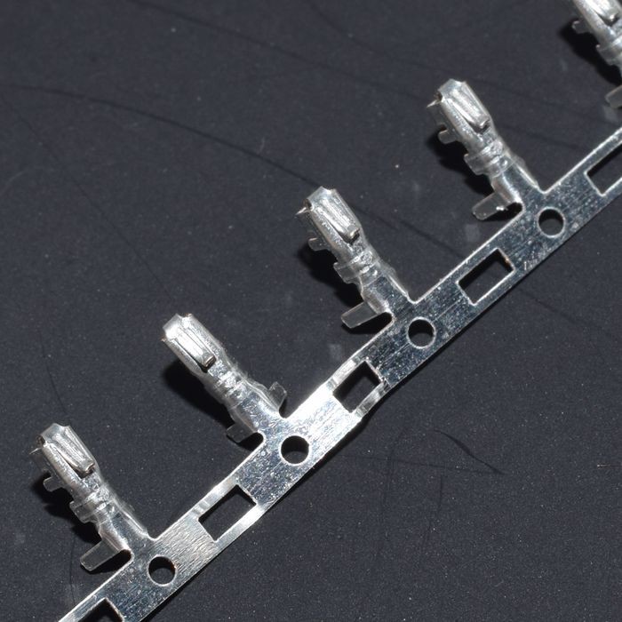 XH2.54 ขั้วต่อขั้วโลหะ Terminal 2.54 เปลือกยางตรงซ็อกเก็ต XH-2/3/4/5/68/10P Terminal 2P, 3P, 4P, 5P,