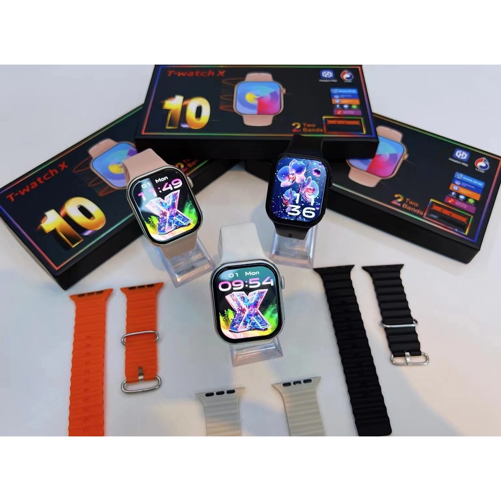 Smart Watch Series 10 ใหม่ใน smart Watch smart Watch 2024 reloj hombre reloj inteligente X นาฬิกาผู้ชายผู้หญิงโทรศัพท์นาฬิกา 10