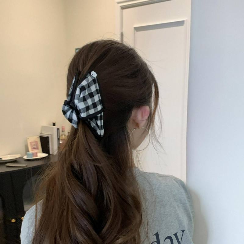 เกาหลีคลาสสิกตาข่ายสีดํา Hairpin Grips กิ๊บติดผม Headwear เครื่องประดับผม ราคา ถูกที่สุด ดีลบีเคเค แกลเลอรีภาพที่ 8