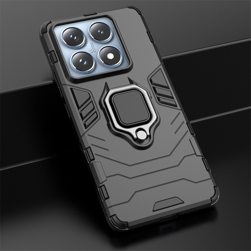 สําหรับ Xiaomi 14T Pro 5G กรณีเกราะผู้ถือแหวนเคสโทรศัพท์สําหรับ Xiami Xiaomi14T 14 T Pro 14TPro T14 