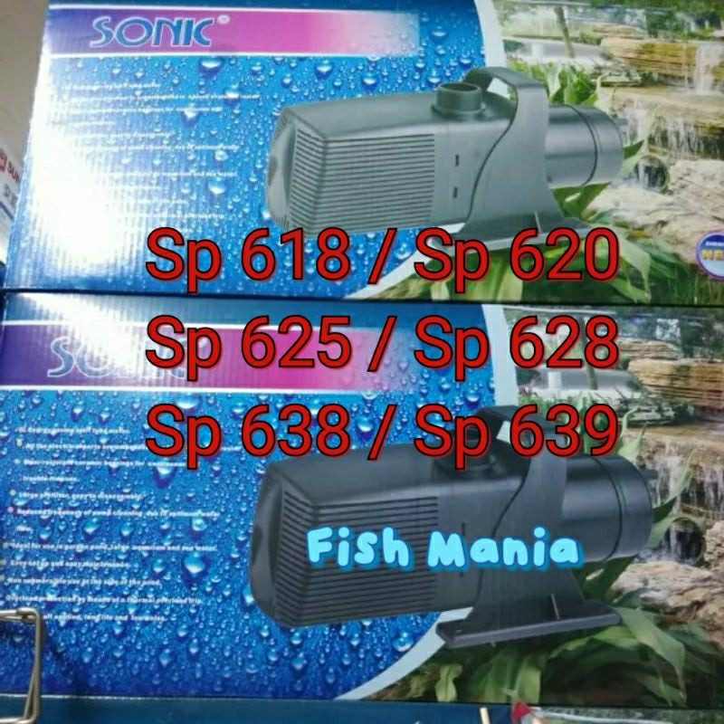 ปั๊มน้ำสำหรับบ่อปลา Sonic sp618/ sp620/ sp625/ sp628/ sp638/ sp639