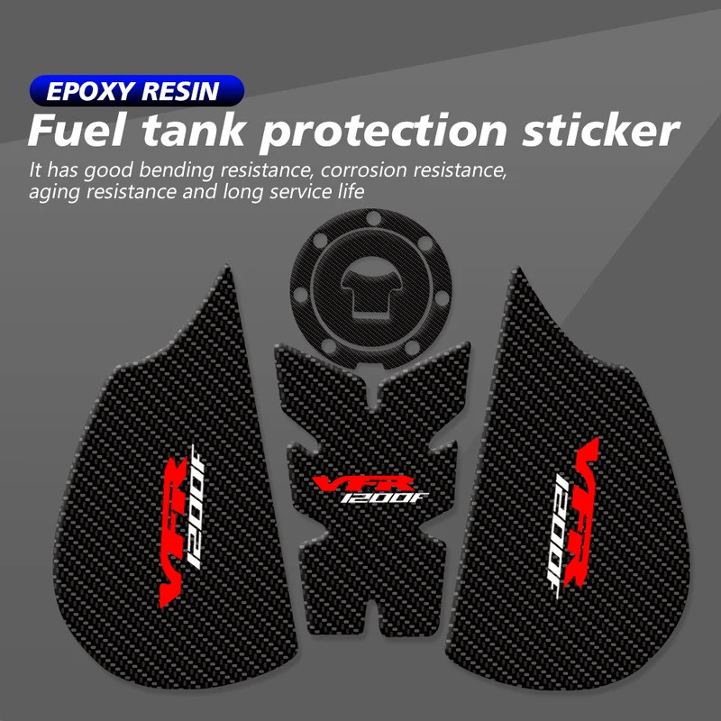 VFR1200F 2022 รถจักรยานยนต์ Pad Decals สติกเกอร์กระดูกปลา Fit สําหรับ HONDA VFR1200 F VFR 1200 โปร่ง